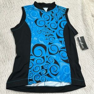 She beest peacock cycling jersey size xl new